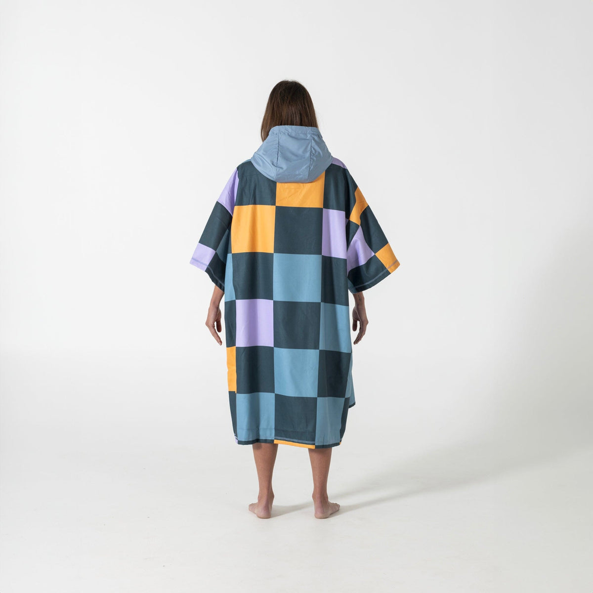 VOITED Micro Fleece Poncho -Cheeckers Changewear VOITED 