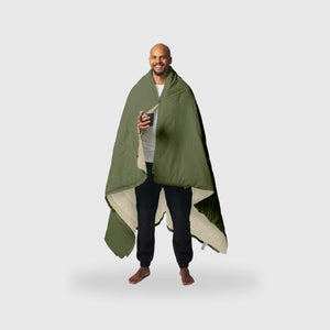 VOITED CloudTouch® Indoor/Outdoor Camping Blanket - Olive Blankets VOITED 